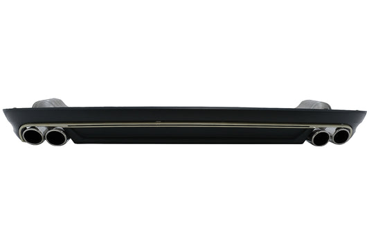 Heckdiffusor für Audi A8 D4 Facelift 15-17 S8 Look Auspuff Schalldämpfer Tipps CarPartsTuning