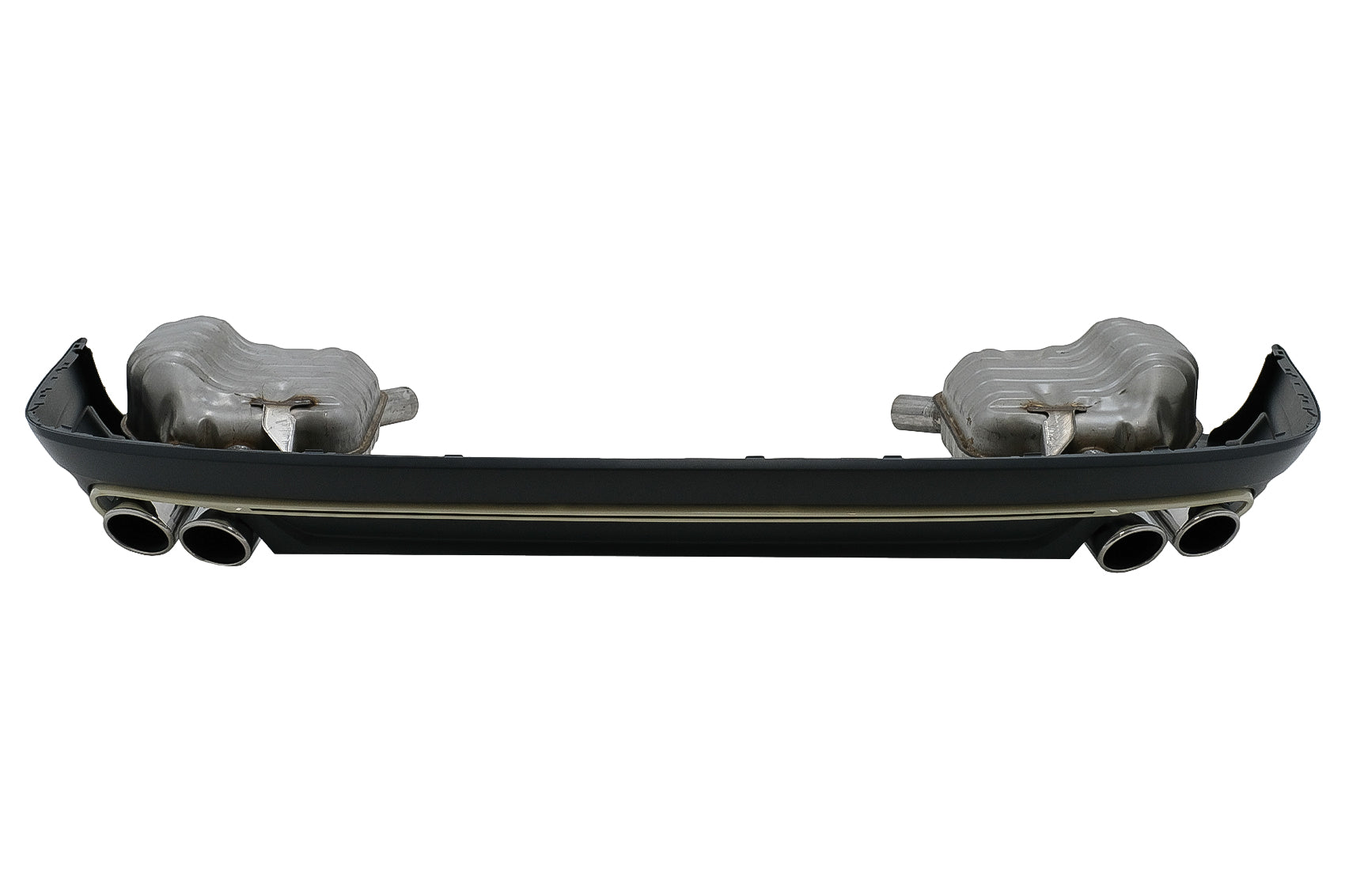 Heckdiffusor für Audi A8 D4 Facelift 15-17 S8 Look Auspuff Schalldämpfer Tipps CarPartsTuning