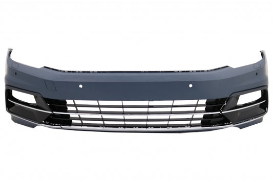 Frontstoßstange mit Scheinwerfern und Heckstoßstangendiffusor passend für VW Passat B8 3G (2015-2018) R-Line Design KITT