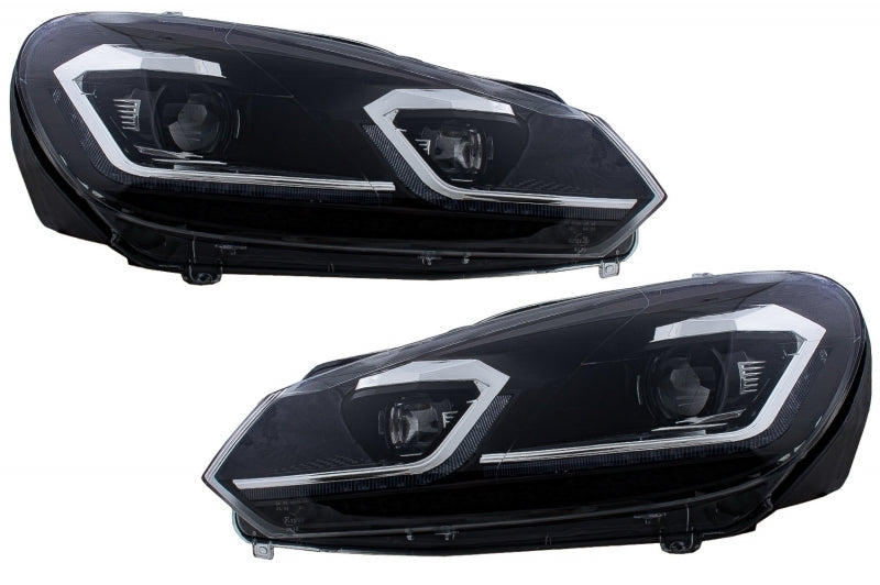 LED Scheinwerfer für VW Golf 6 VI 08-13 Rückleuchten Facelift G7.5 Dynamic LHD CarPartsTuning