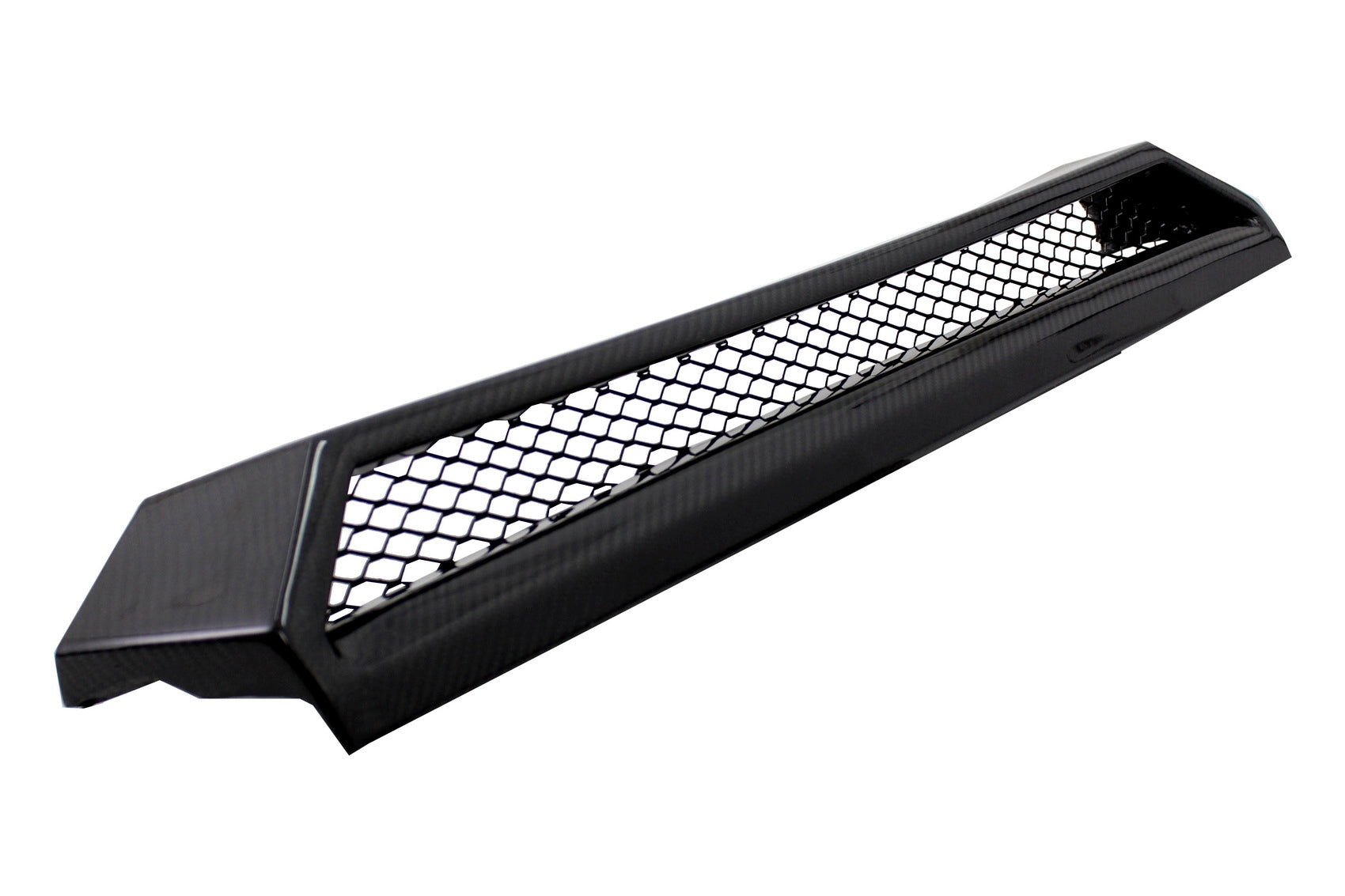 Frontstoßstange Oberer Spoiler Lip Carbon für Mercedes G W463 1989+ Echter Kohlenstoff CarPartsTuning