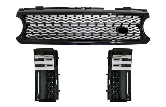 Gitter & Seitenschlitzgitter für Vogue III L322 06-09 Black Autobiography Look CarPartsTuning