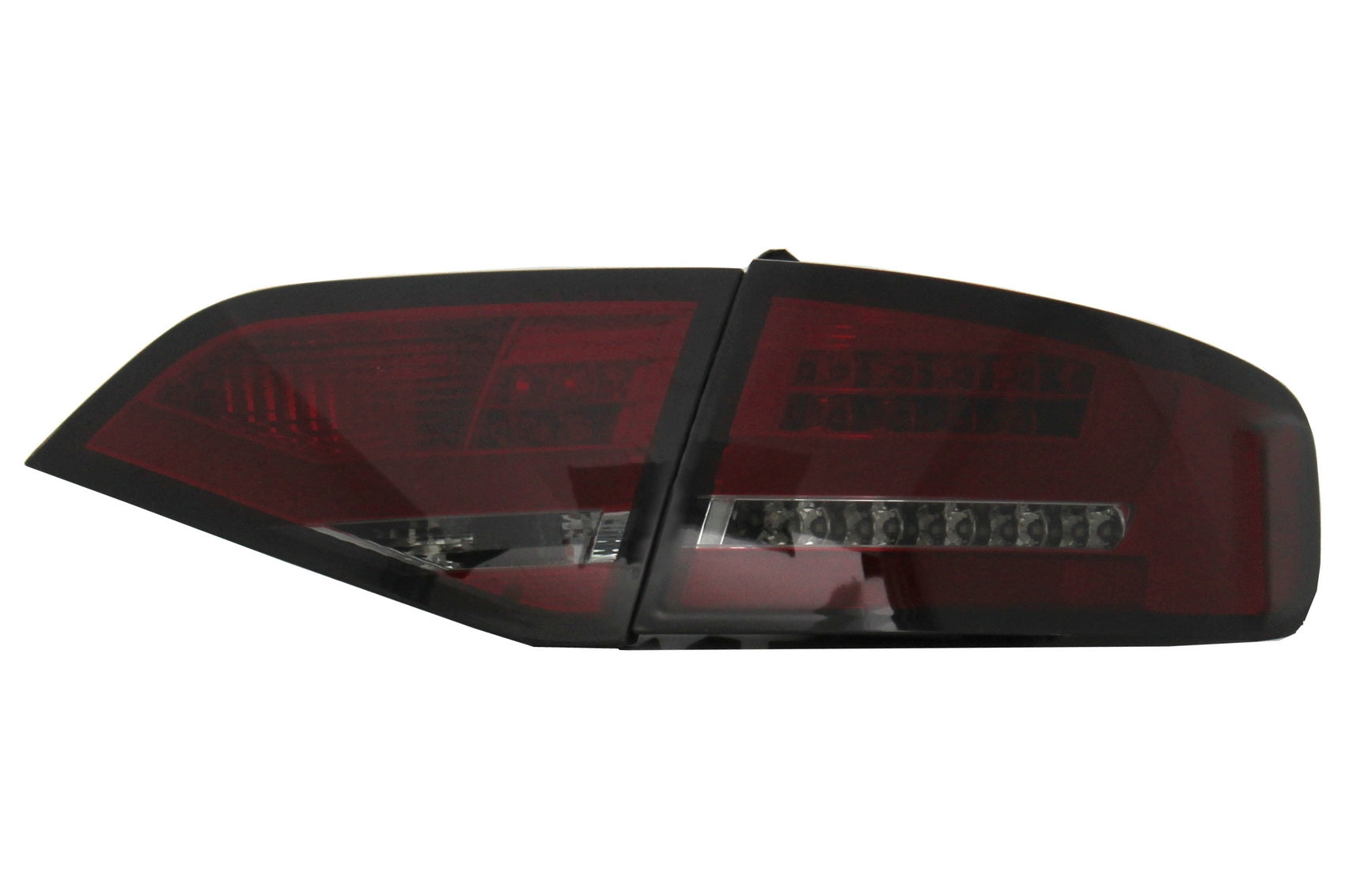LED Rücklichter für AUDI A4 B8 Limousine Limousine 2008-2011 Red Smoke- CarPartsTuning