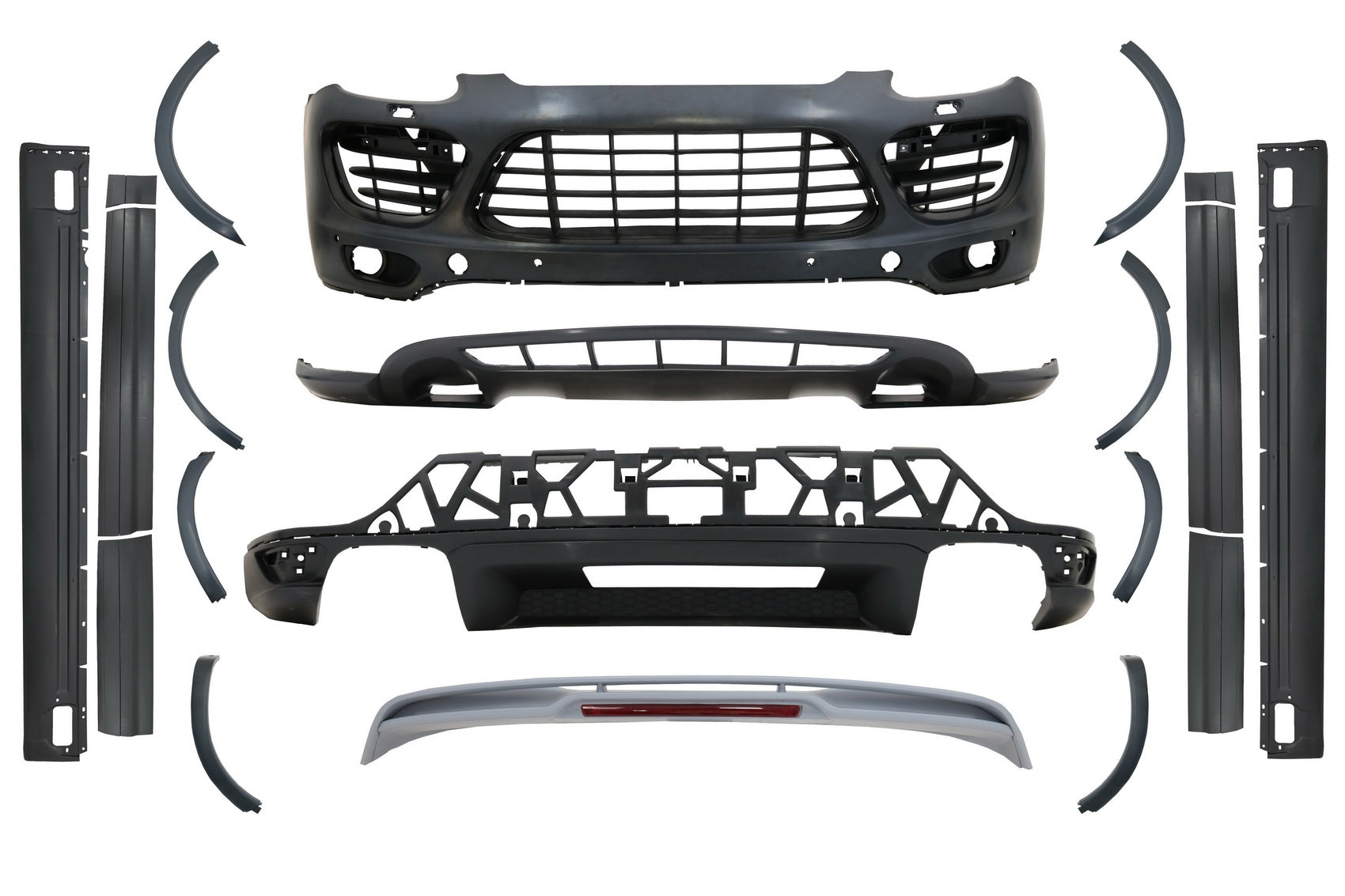 Komplett Bodykit für Porsche Cayenne 92A 2011-2014 Konvertierung zu GTS-Look CarPartsTuning