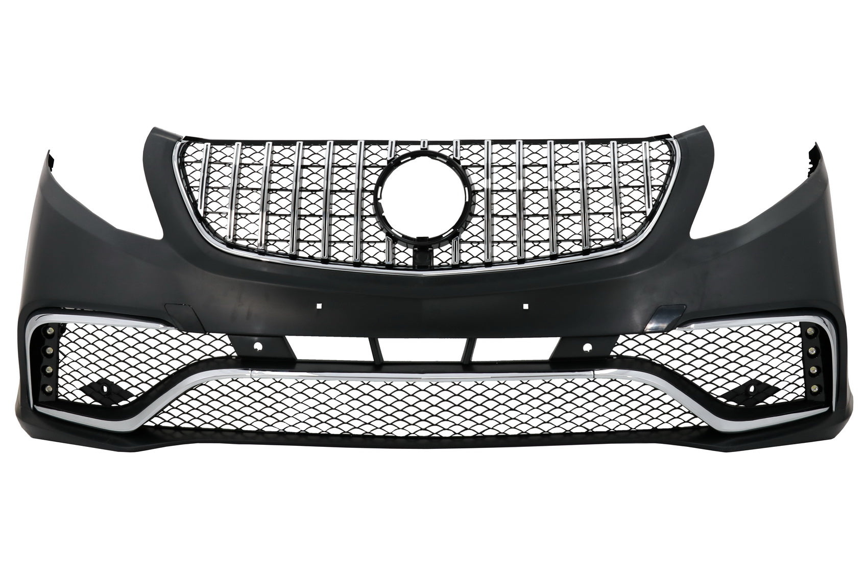 Bodykit für Mercedes V-Klasse W447 2014+ Gitter Heckschutz Fußplatte CarPartsTuning