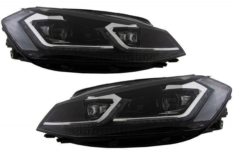 LED Scheinwerfer für VW Golf 7.5 VII 17+ R Look Sequential Dynamic Turning Light CarPartsTuning