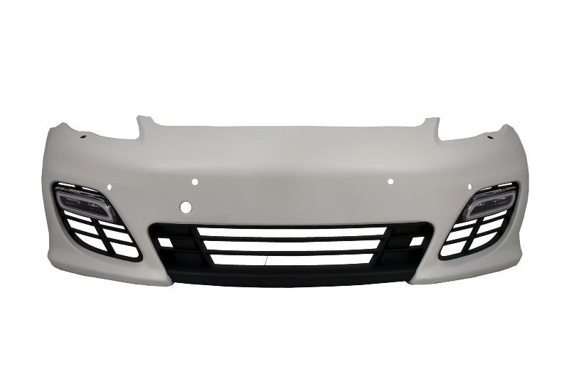 Stoßstange für Porsche 970 Panamera 10-13 Auspuff Tipps Gitter Turbo/GTS Look CarPartsTuning