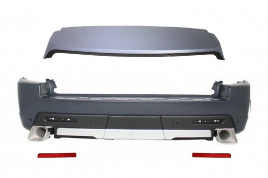 Heckstoßstange Mit Dachspoiler Passend Für Land Rover Range Rover Sport L320 (2010-2013) Autobiography Design KITT