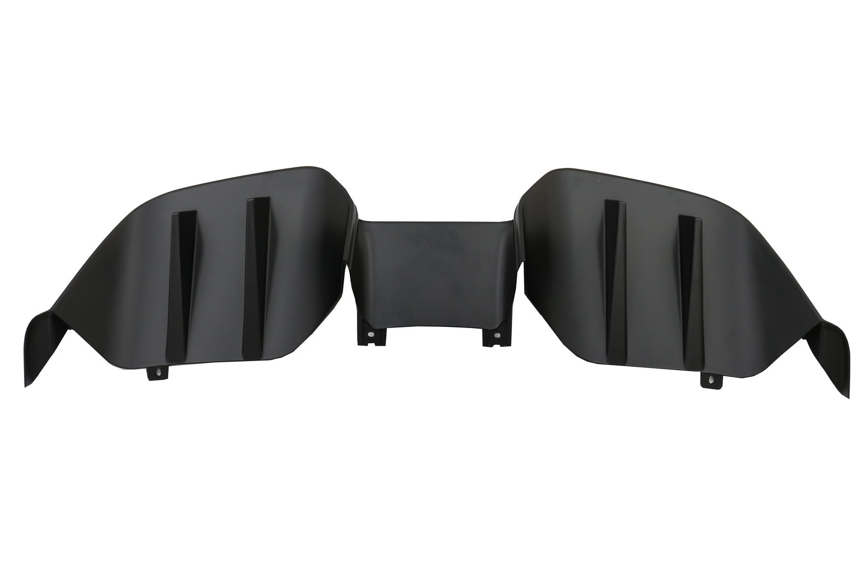 Heckschürze Diffusor Passend Für Ford Mustang Mk6 VI Sechste Generation (2015-2017) Rtr Design Mattschwarz KITT