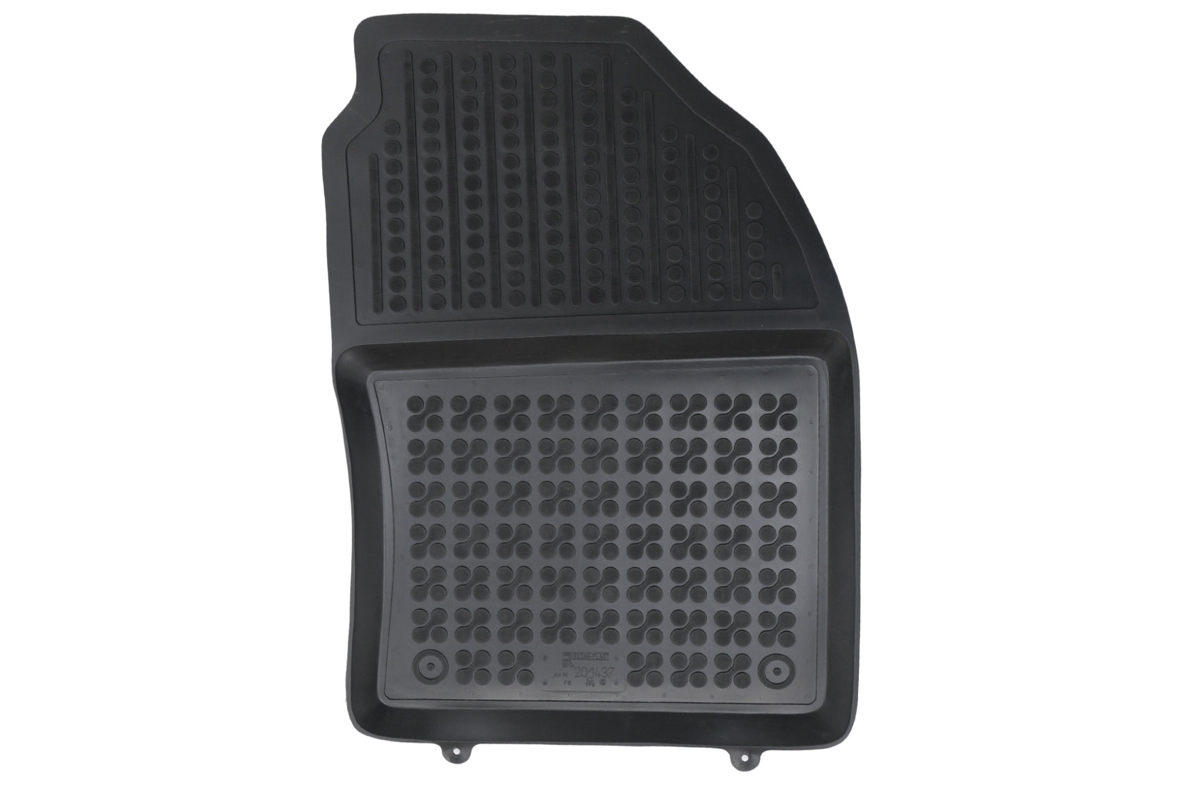 Schwarze Fußmatten Gummi für Toyota COROLLA XII E210 2018+ Limousine Kombi- CarPartsTuning