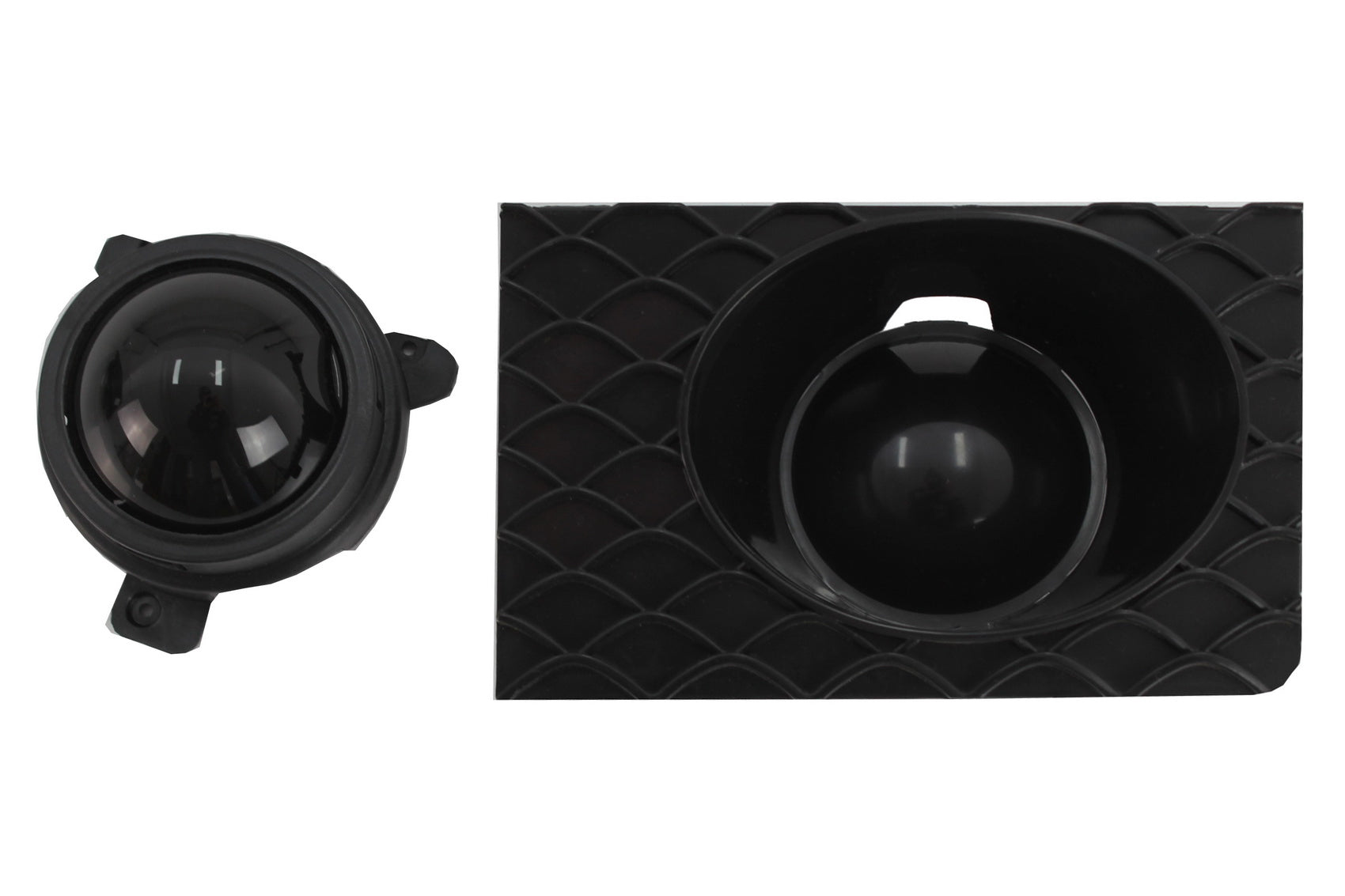 Kameraattrappe passend für Mercedes G-Klasse W463 (1989-2017) nur für Frontstoßstange G65 Design KITT