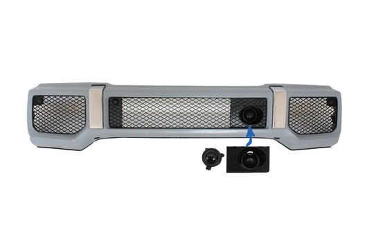 Kameraattrappe passend für Mercedes G-Klasse W463 (1989-2017) nur für Frontstoßstange G65 Design KITT