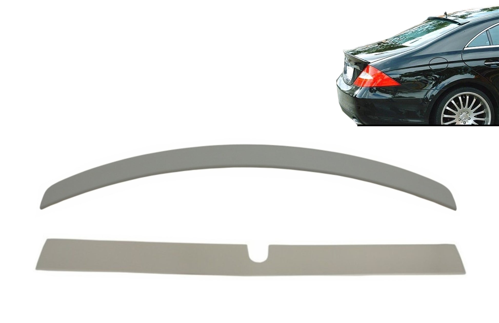Kofferraumspoiler Dachspoiler für Mercedes CLS Klasse W219 2005-2008 CarPartsTuning