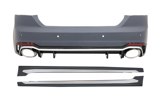 Stoßstange mit Seitenschweller für AUDI A5 F5 Sportback 2017+ Quattro RS5 Look CarPartsTuning