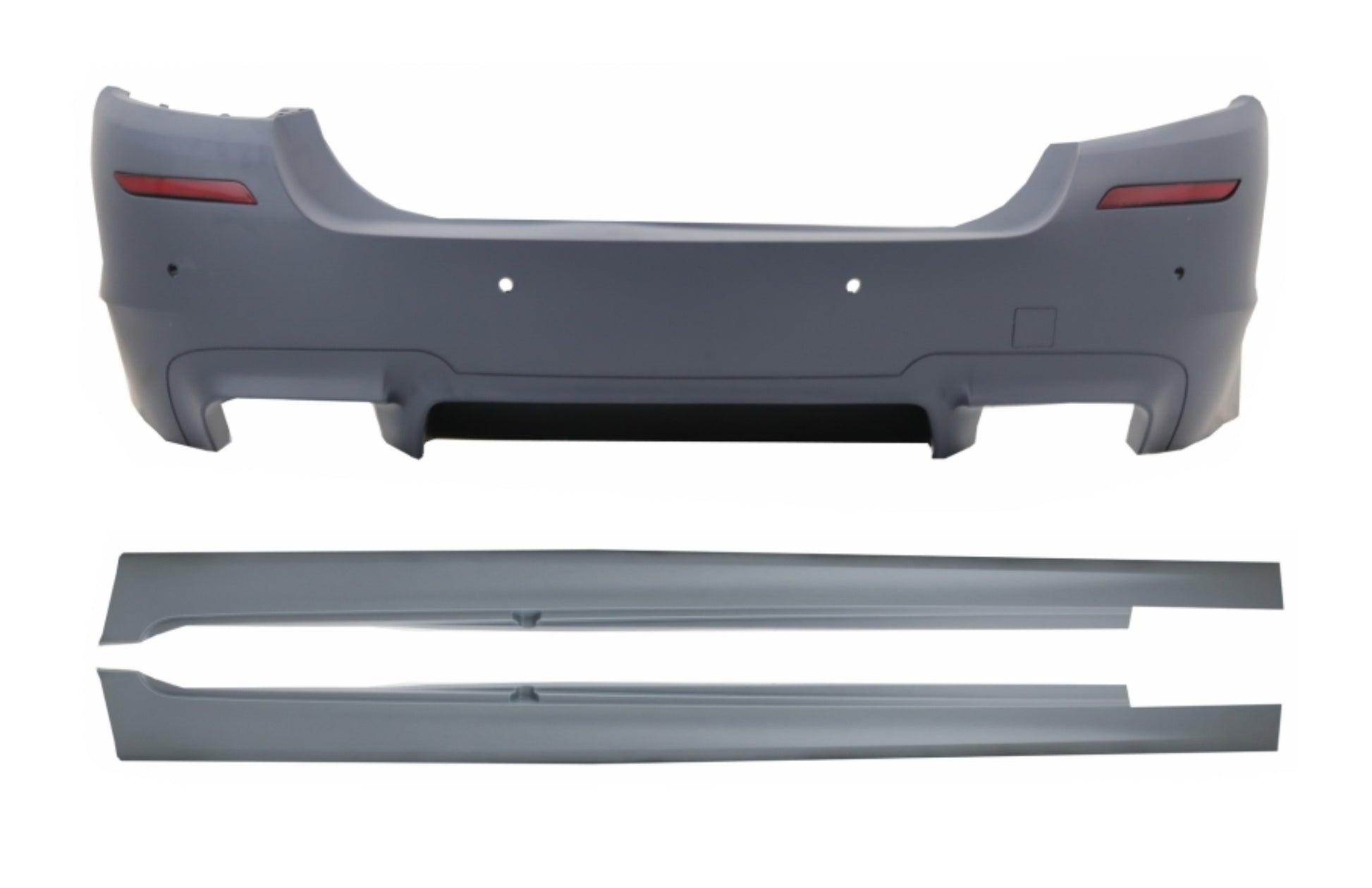 Heckstoßstange für BMW 5er F10 11-17 Seitenschweller Luftverteiler M5 Design CarPartsTuning