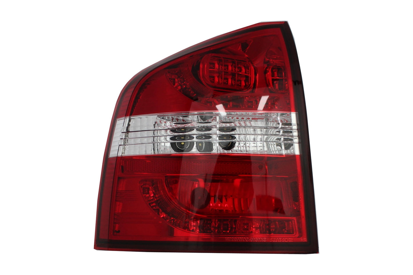 LED Rückleuchten für SKODA Octavia II 1Z Kombi 2004-2012 rot Weiß CarPartsTuning