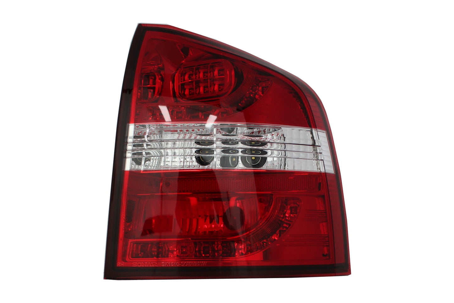 LED Rückleuchten für SKODA Octavia II 1Z Kombi 2004-2012 rot Weiß CarPartsTuning