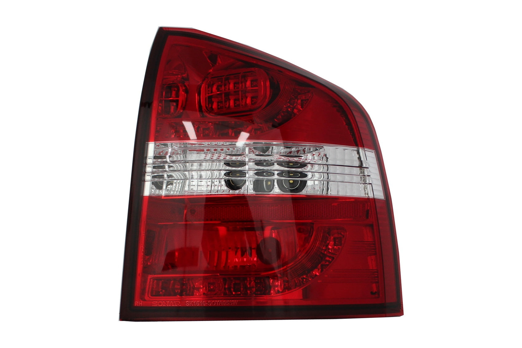 LED Rückleuchten für SKODA Octavia II 1Z Kombi 2004-2012 rot Weiß CarPartsTuning