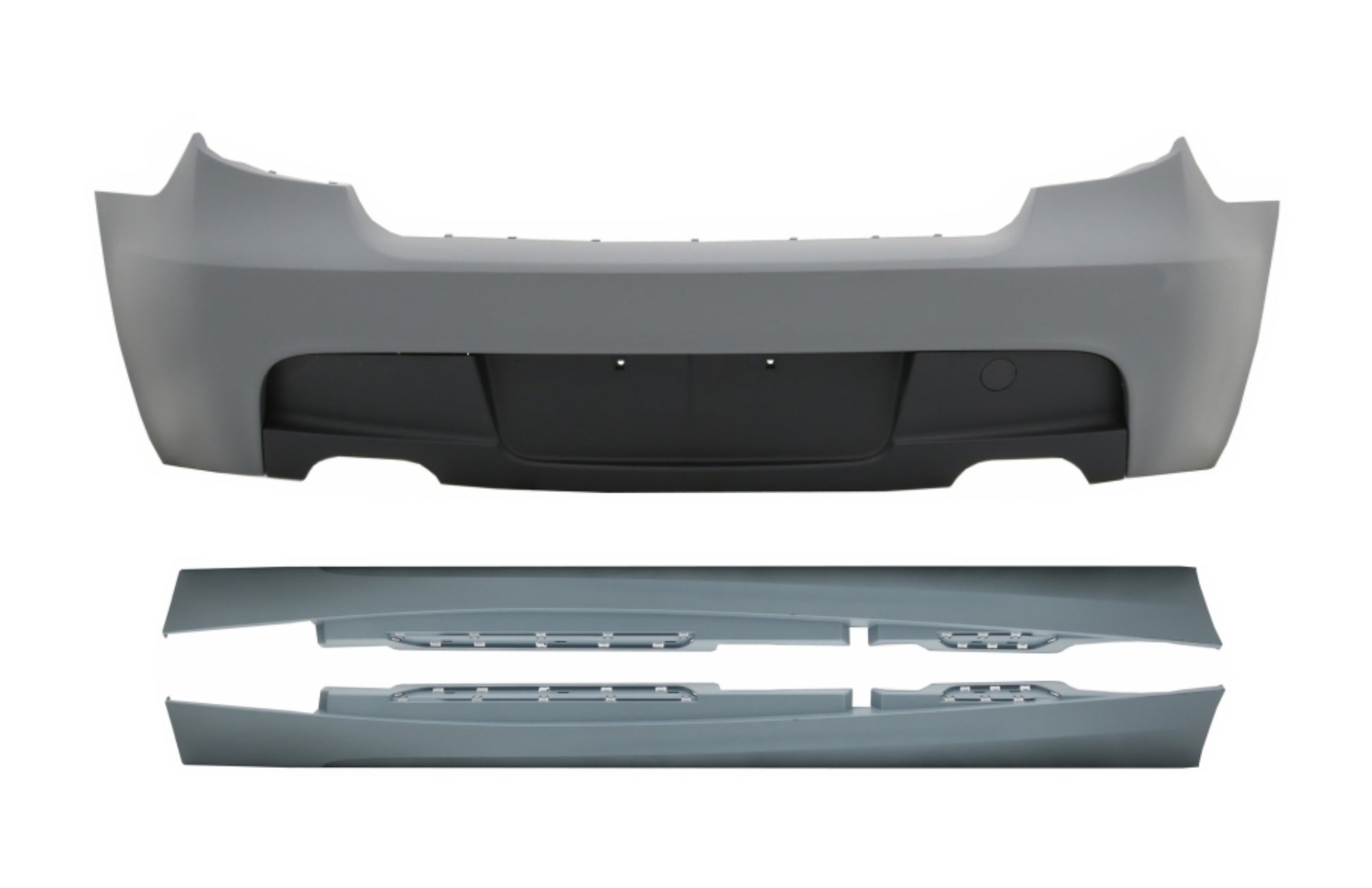 Stoßstange für BMW E87 Schrägheck 04-11 M-Technik Look Ohne PDC Seitenschweller CarPartsTuning