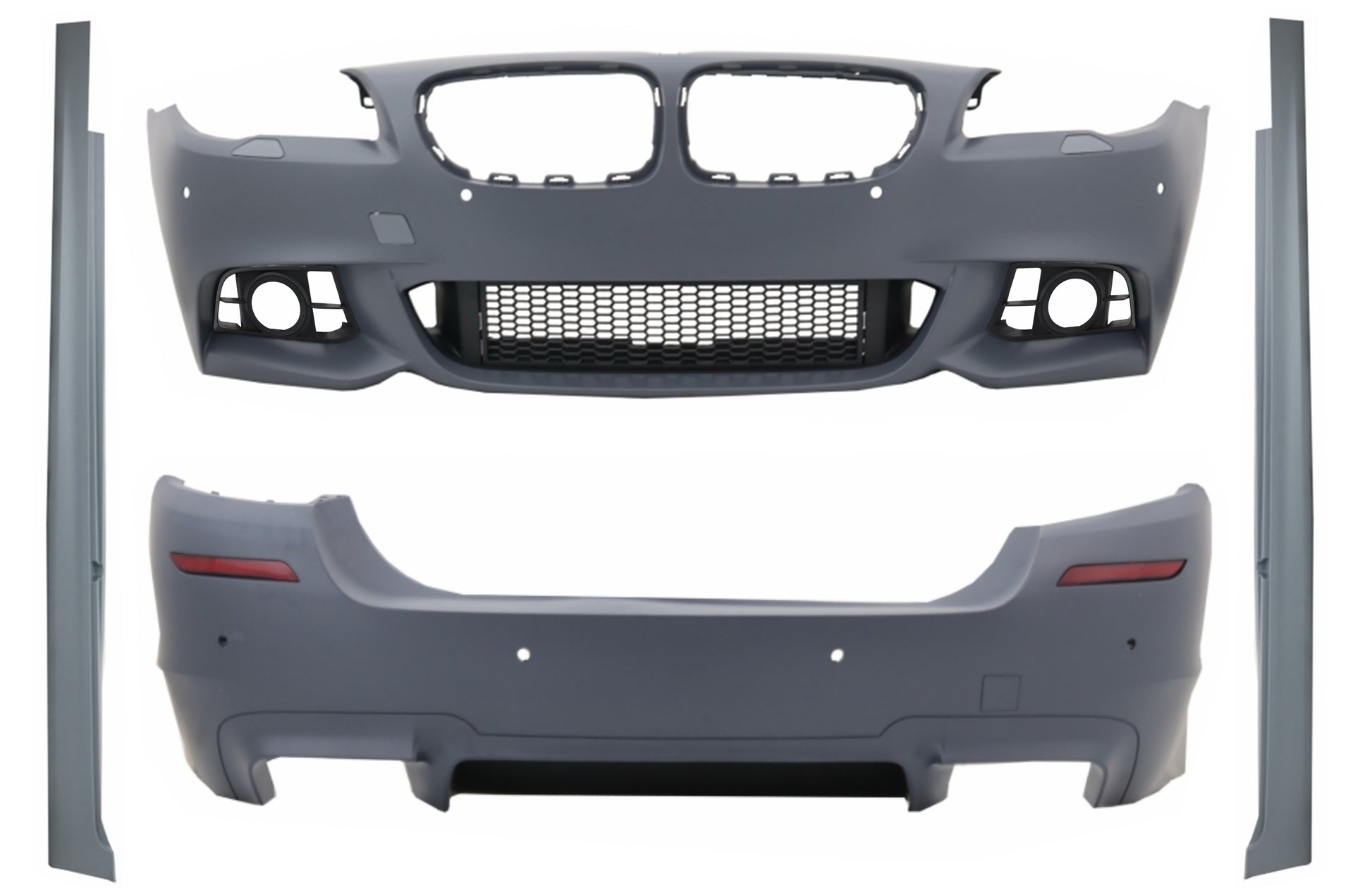 Body Kit für BMW 5er F10 15-17 Stoßstange Seitenschweller Abdeckung M-Tech Look CarPartsTuning