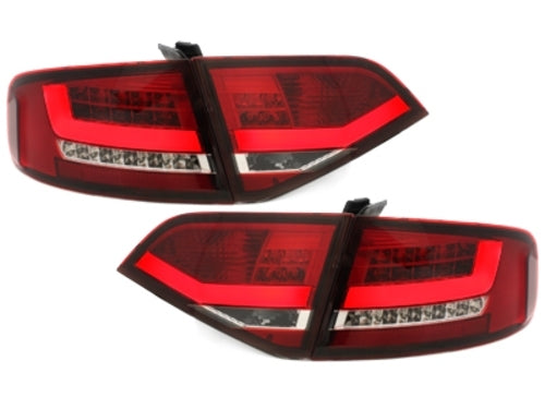 LED Rückleuchten für AUDI A4 B8 8K Limousine 2007-2010 Rot / Klar CarPartsTuning