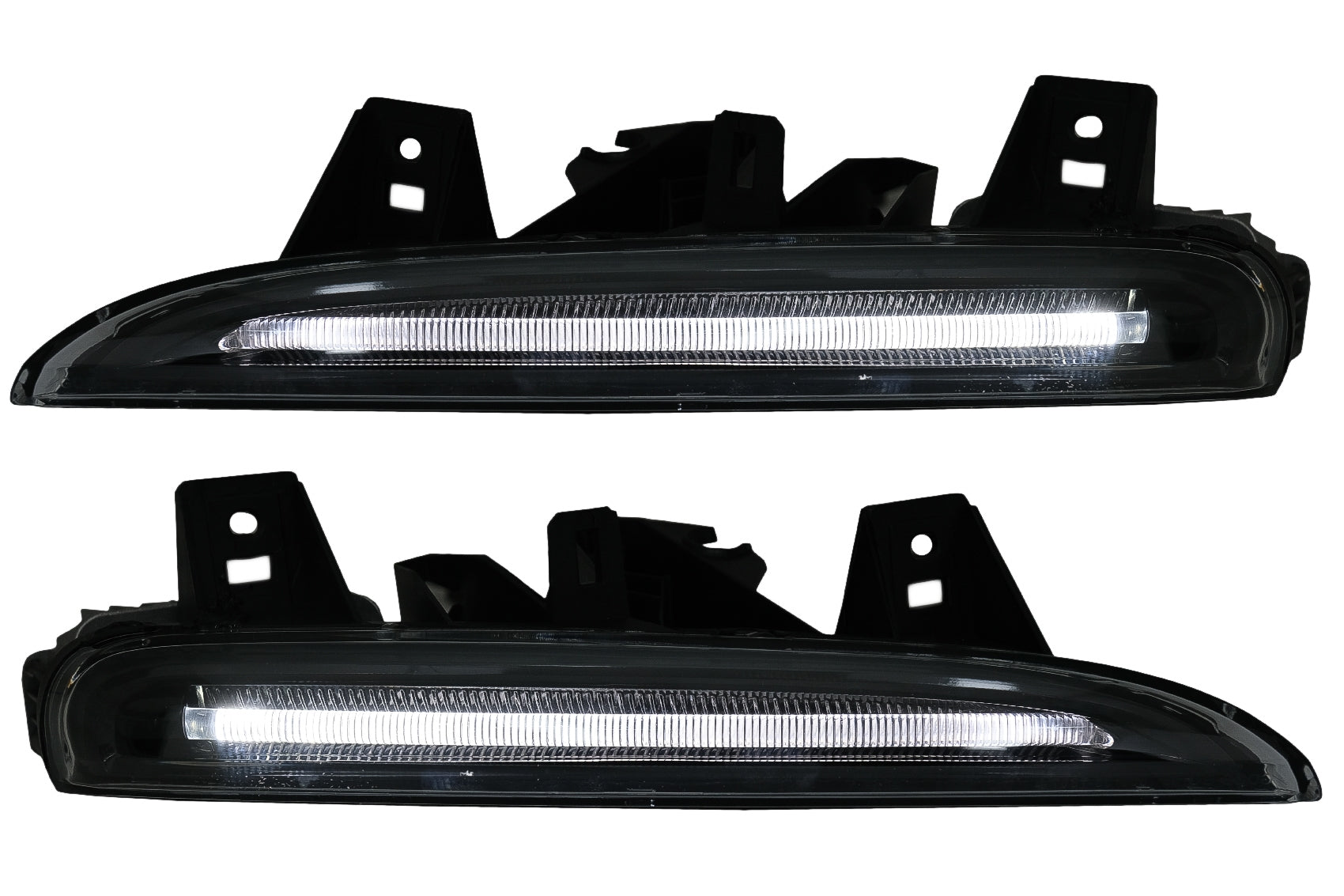 DRL LED Stoßstange für PORSCHE CAYMAN 981C BOXSTER 981 2013-2016 GT4 Look CarPartsTuning
