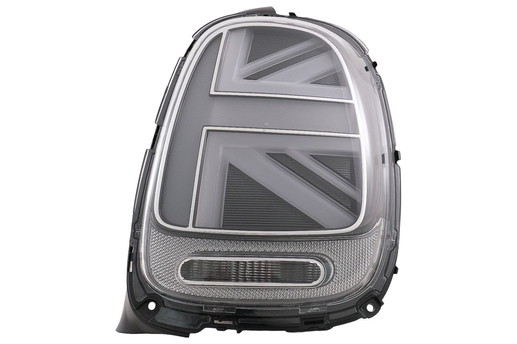 Rückleuchten passend für MINI ONE F55 F56 F57 3D 5D Cabrio (2014-2018) JCW Design Silber KITT