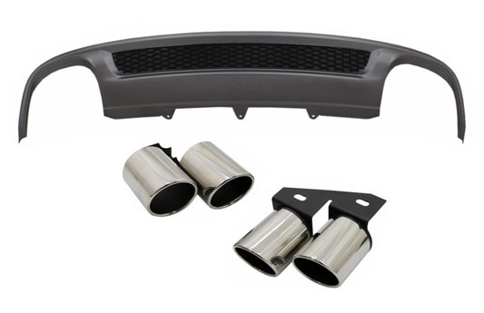 Luftverteiler für AUDI A4 B8 Facelift Limousine Avant 12-15 Auspuff S-Line Look CarPartsTuning