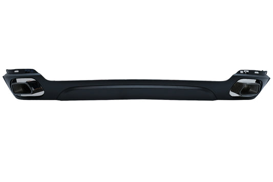 Diffusor für BMW X5 F15 13-18 M-Tech V8 Look Tipps Grau nur Standard Stoßstange CarPartsTuning