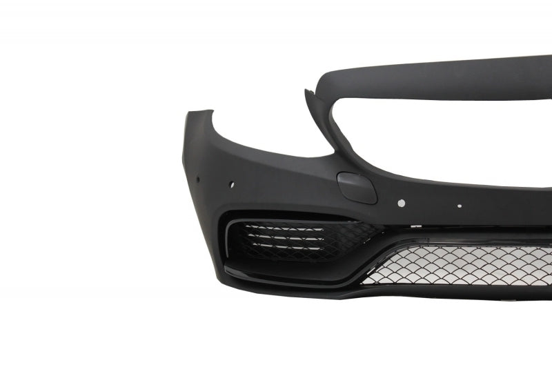 Stoßstange für Mercedes C-Klasse C205 A205 14-19 Kühlergrill Spoiler C63S Look CarPartsTuning