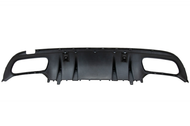 Diffusor Silber Tipps für MERCEDES C W205 AMG Linie 14-20 C63S Look Kofferraumspoiler CarPartsTuning