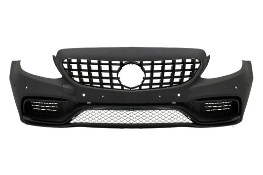 Stoßstange für Mercedes C205 A205 Coupe Cabrio 14-19 Spoiler Diffusor C63S Look CarPartsTuning