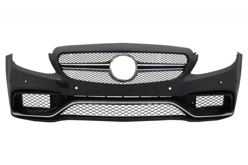 Stoßstange für Mercedes C C205 A205 Coupé Cabrio 14-19 Spoiler Diffusor C63S Look CarPartsTuning
