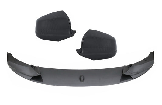 Stoßstange Spoiler für BMW 5er F10 F11 11-13 Spiegel Klapp Abdeckung M-Perf Look CarPartsTuning