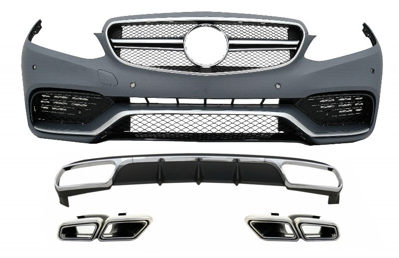 Stoßstange für Mercedes E W212 Facelift 13-16 nur Standard Stoßstange Diffusor CarPartsTuning
