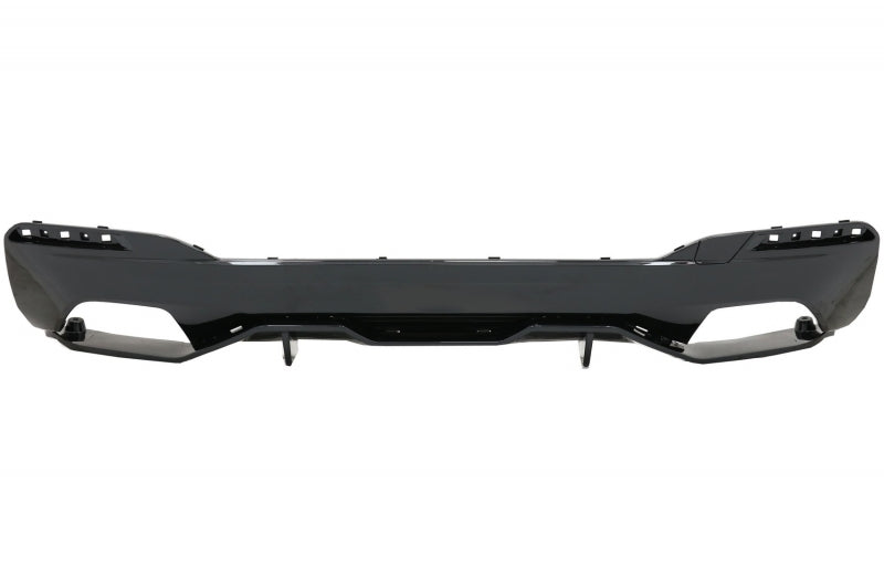 Diffusor für BMW 5 G30 17+ M Perform Look Auspuff Schalldämpfer Schwarz Spoiler CarPartsTuning