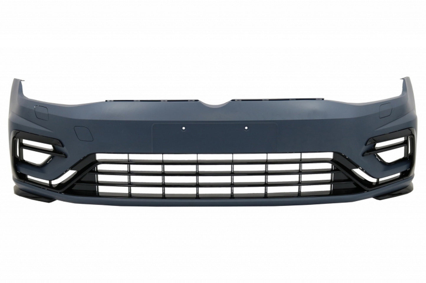 Frontstoßstange mit zentralem Kühlergrill ohne Emblem passend für VW Golf 7.5 (2017-2020) R GTI Design KITT