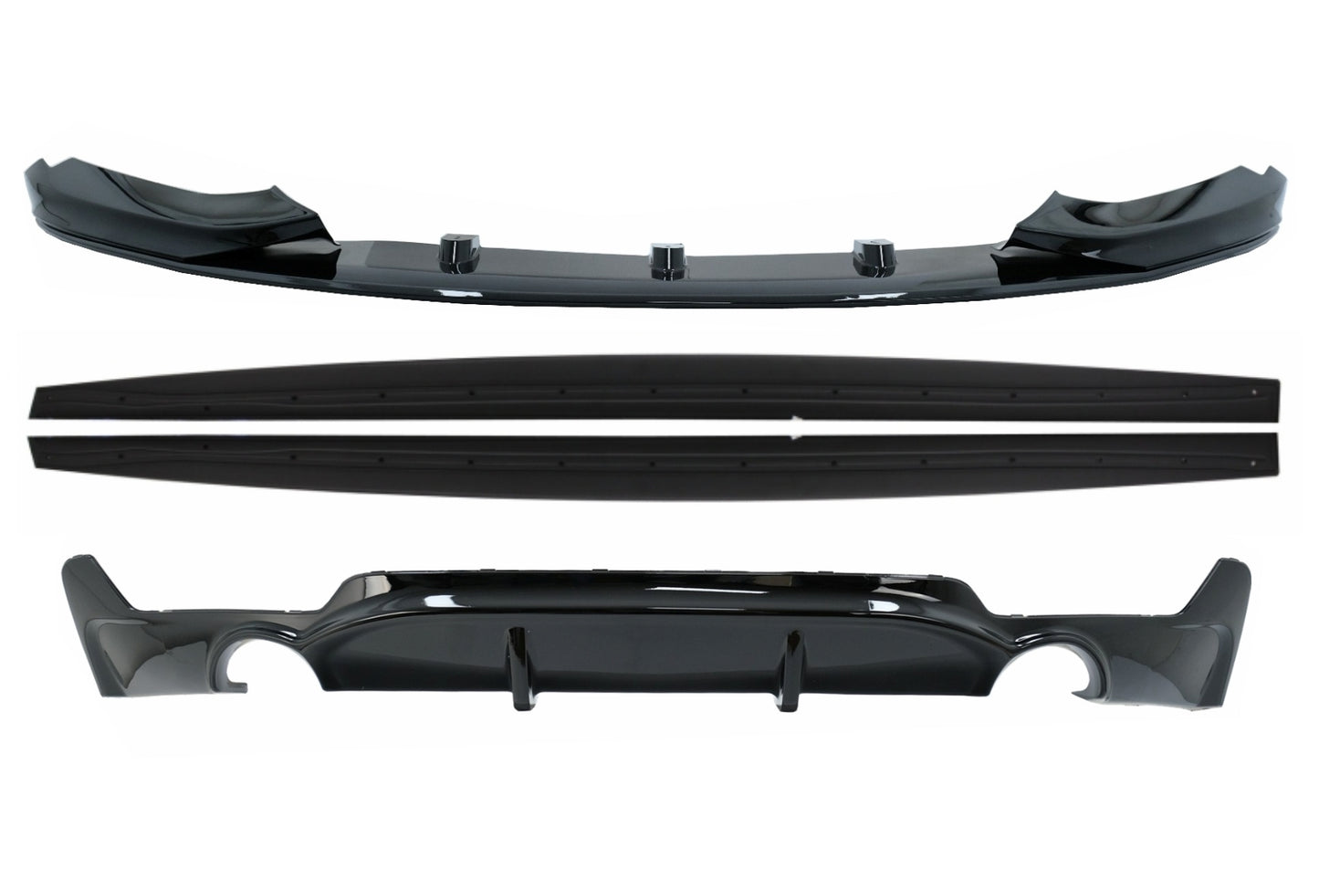 Spoiler Lippe für BMW 4 F32 F33 F36 13-03.19 Seitenschweller Add-on Erweiterungen Diffusor CarPartsTuning