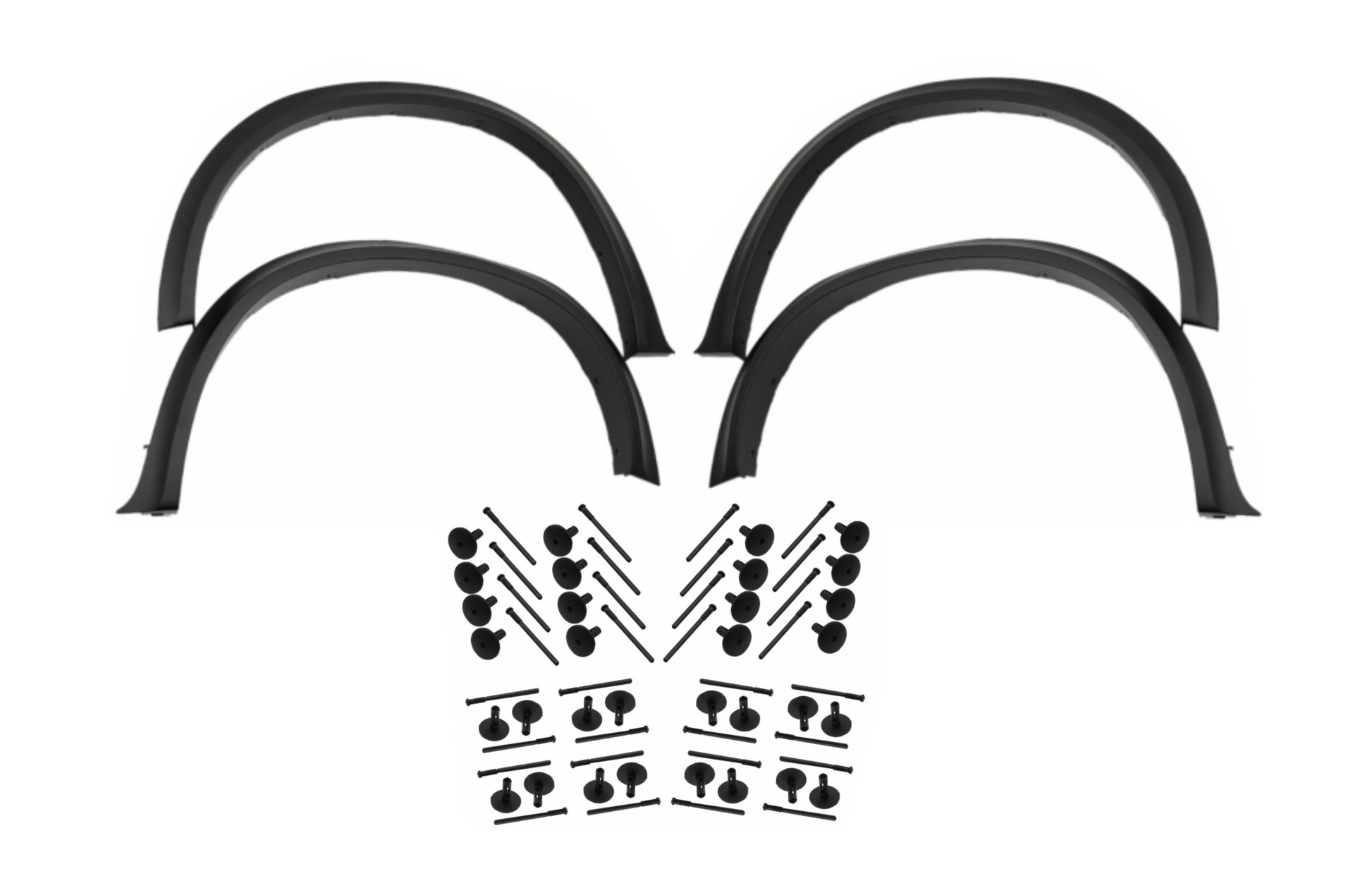 Radkästen Kotflügelverbreiterungen für BMW X5 E70 07-13 M Look 32 Stücke Clips CarPartsTuning