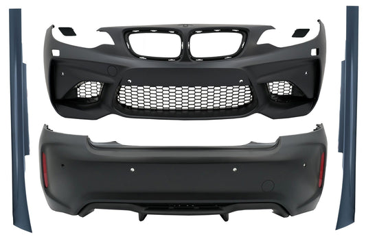 Bodykit für BMW F22 F23 Coupé Cabrio 14-17 Stoßstange Seitenschweller M2 Design CarPartsTuning