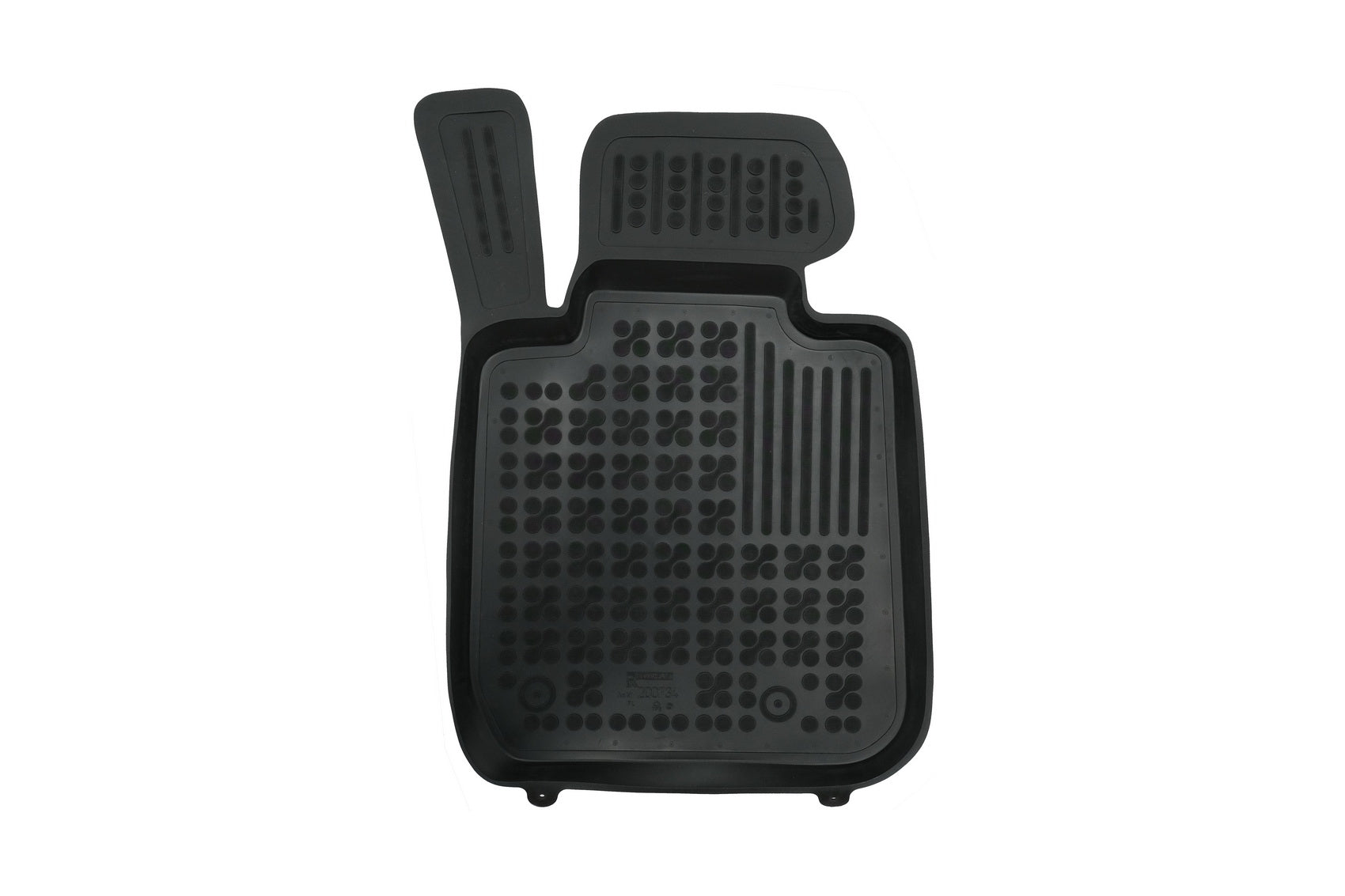 Bodenmatte Gummi Schwarz geeignet für BMW 3er F30 F31 2012-2018 CarPartsTuning