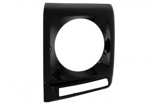 Scheinwerferabdeckungen Schwarz für Mercedes G-Klasse W463 1989-2018 G65 Design CarPartsTuning