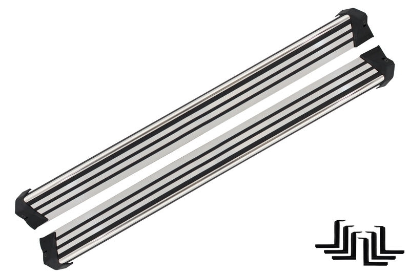 Trittbretter Trittbretter mit aufgesetzten Türleisten passend für Mercedes G-Klasse W463 (1989-2018) KITT Specials