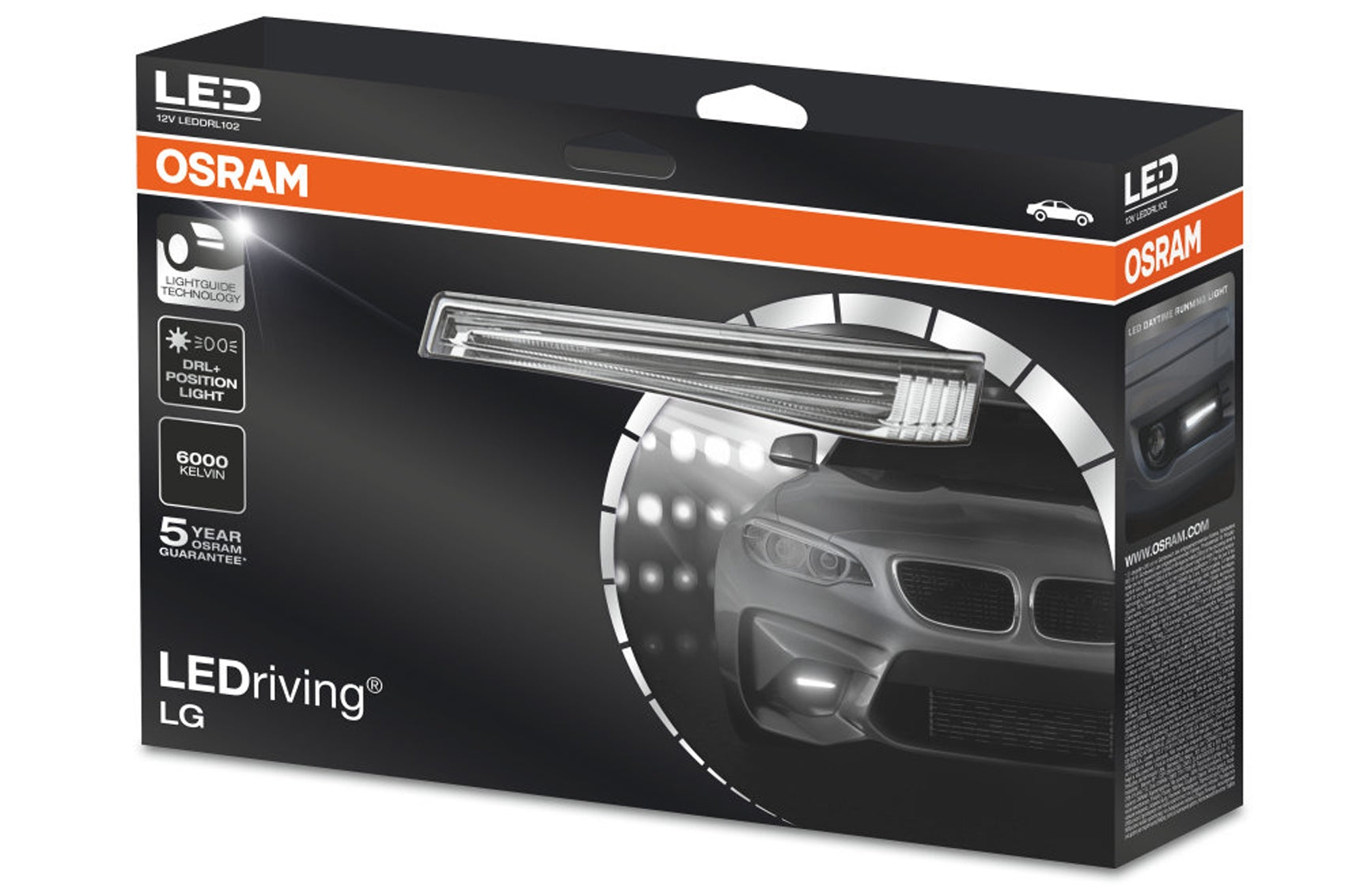 Universal Osram LEDdriving Lg Ece R87 R7 Drl Tagfahrlicht Kit Osram