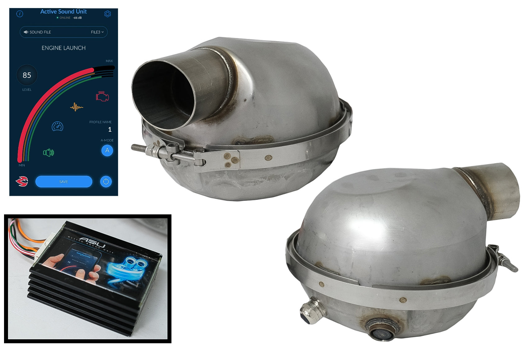 Soundsystem für Mercedes W463 89-18 G500 G55 G63 G65 Auto CAN-Bus V8 Motor CarPartsTuning