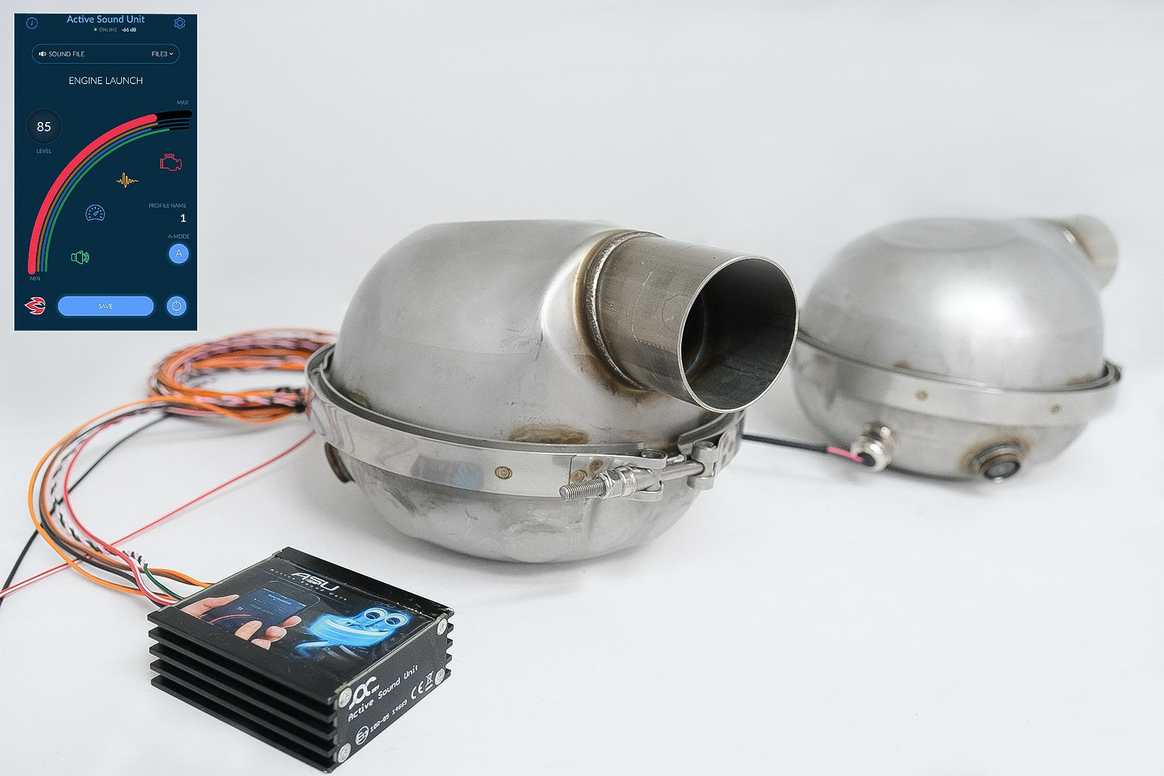 Soundsystem für Mercedes W463 89-18 G500 G55 G63 G65 Auto CAN-Bus V8 Motor CarPartsTuning