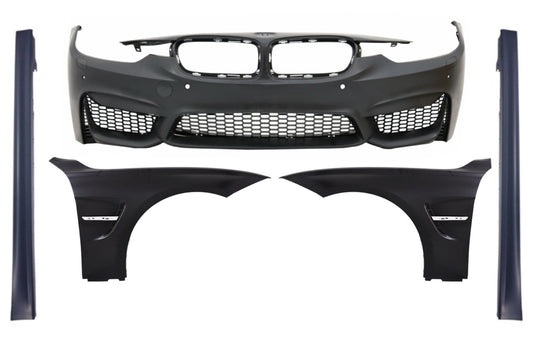 Stoßstange für BMW F30 31 Pre-LCI LCI 11-18 Fenders Seitenschweller M3 EVO Look CarPartsTuning