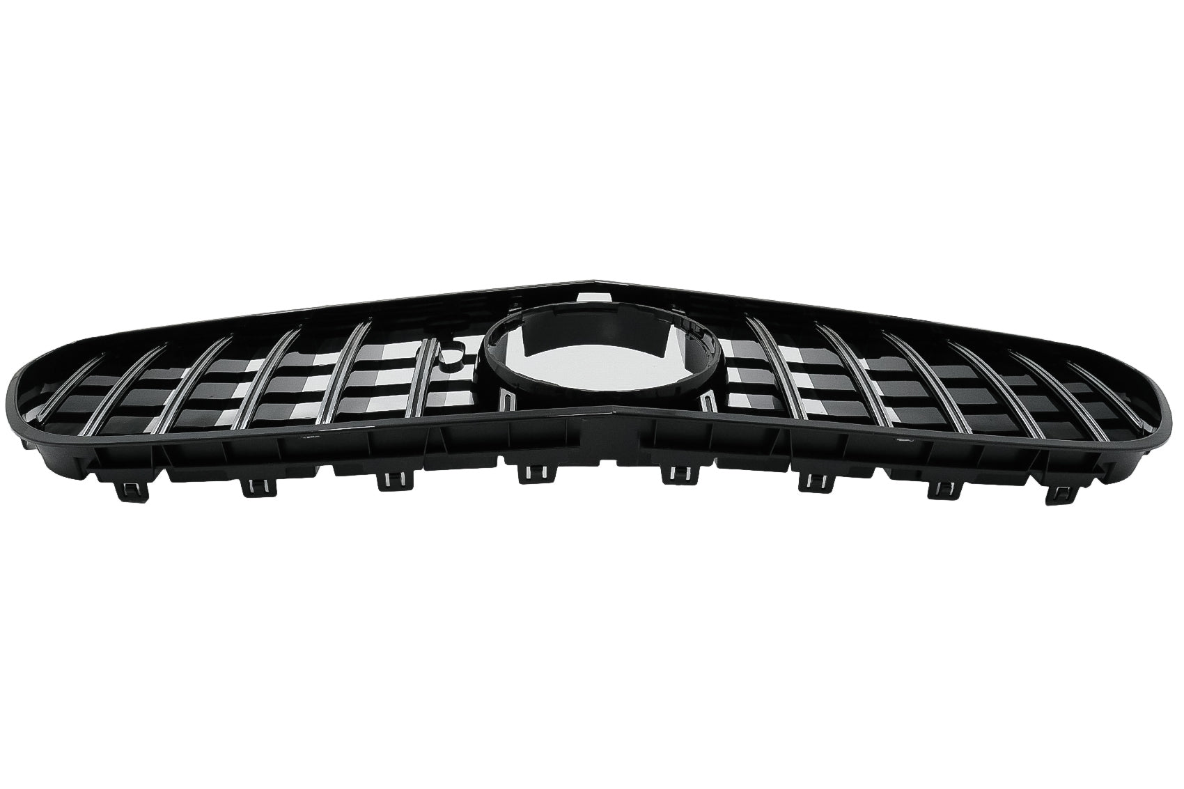 Kühlergrill für Mercedes Facelift C217 A217 18+ GT-R Look Chrom 360 Kamera CarPartsTuning