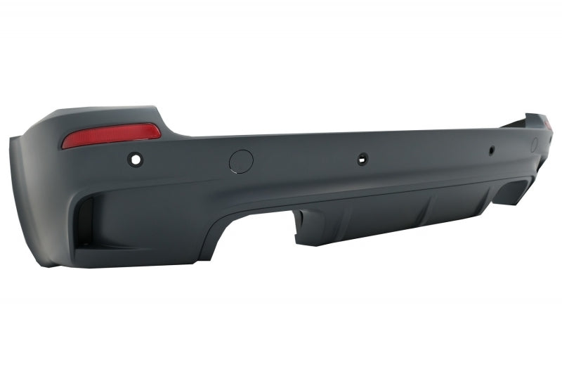 Heckstoßstange für BMW X5 E70 07-13 X5M Look Fender Fackeln Auspuff Tipps Chrom CarPartsTuning