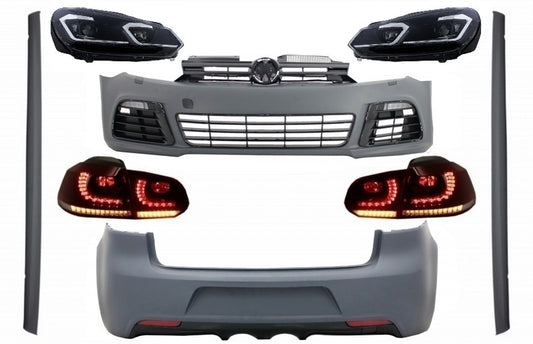 Body Kit für VW Golf VI 6 MK6 08-13 R20 Look Scheinwerfer Rücklichter Dynamic CarPartsTuning